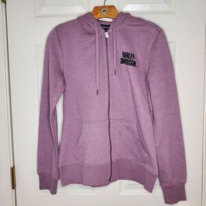NWT Harley Davidson Special Bar and Shield Zip Front Hoodie Size S